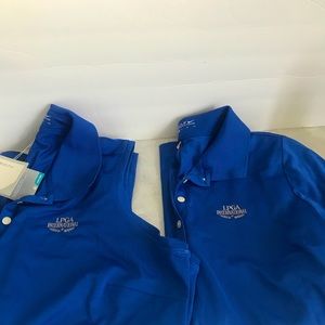 (2) LPGA Ladies Golf Shirts Sz XL